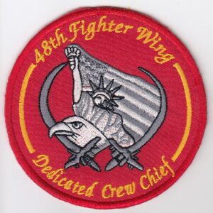 USAF 48 TFW Fighter Patch USAFE Wing F 15 AMU Crew Chief