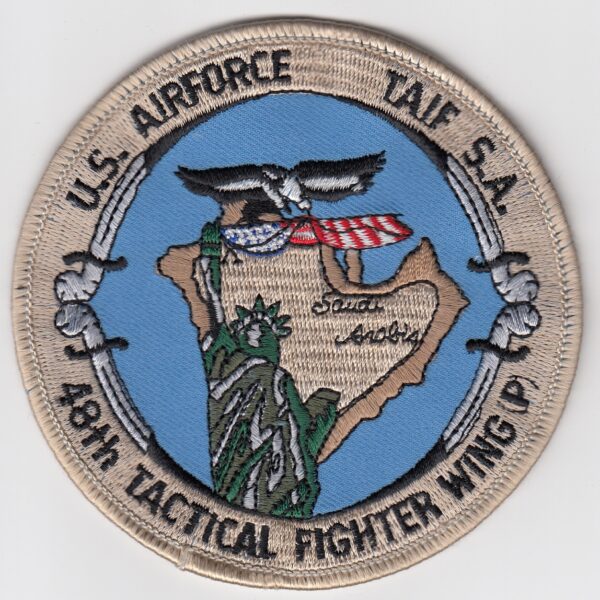 USAF 48 TFW Fighter Patch USAFE Tactical Fighter Wing F 111