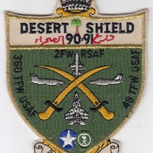 USAF 48 FW Fighter Patch USAFE Wing F 111 Deployed Iraq 1991