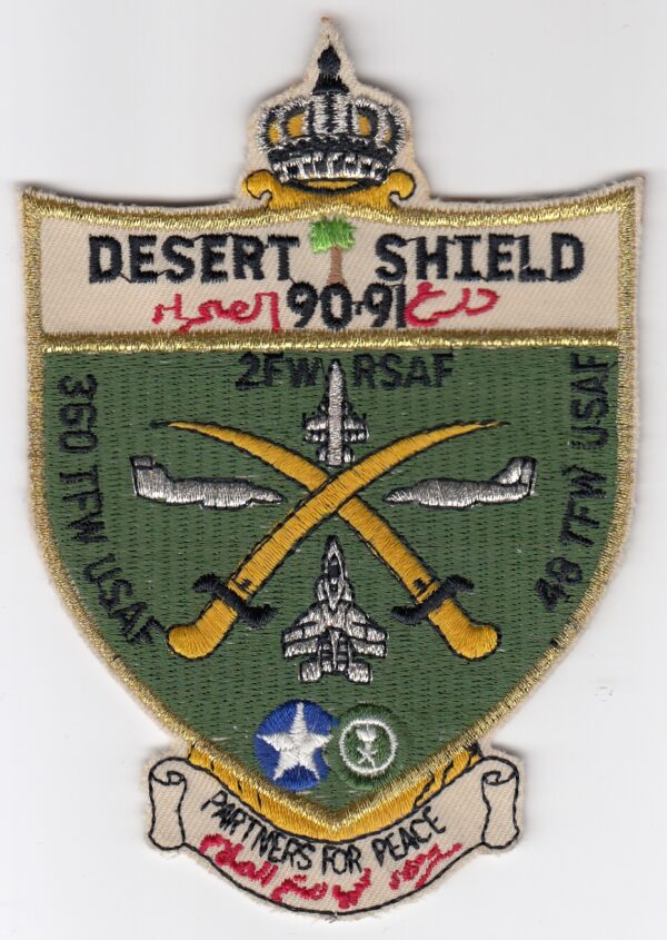 USAF 48 FW Fighter Patch USAFE Wing F 111 Deployed Iraq 1991