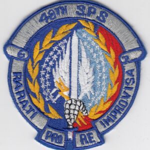 USAF 48 TFW Fighter Patch USAF Patch USAFE Wing Security Police Squadron Deployed Saudi Arabia 1990 F 111 Aardvark RAF Lakenheath UK Saudi Made