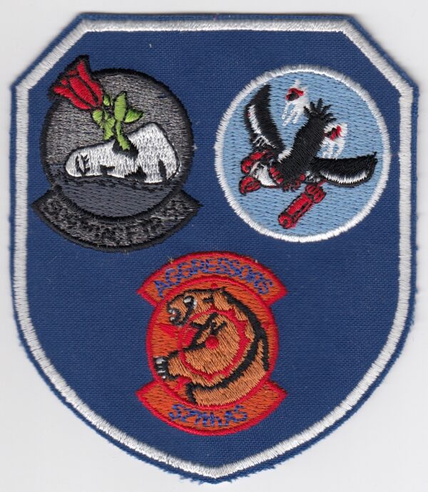 USAF USAFE 511 Patch TFW Gaggle 509 511 527 TFSs