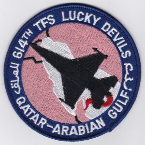 Qatar air force lucky devils patch.