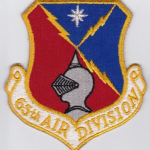 USAF 65 Air Division Patch Command USAFE Torrejon AB Spain