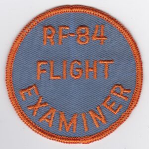 Rf 84 flight examiner patch.