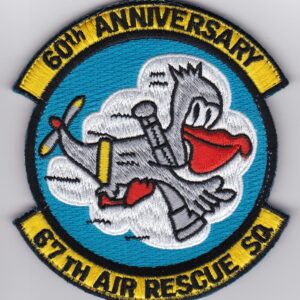 60th anniversary air rescue squadron patch.