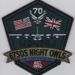 A patch that says mgos night owls.