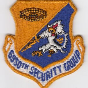 A patch with the words george patton security group.