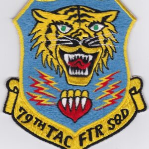 79th Tactical Fighter Squadron patch.