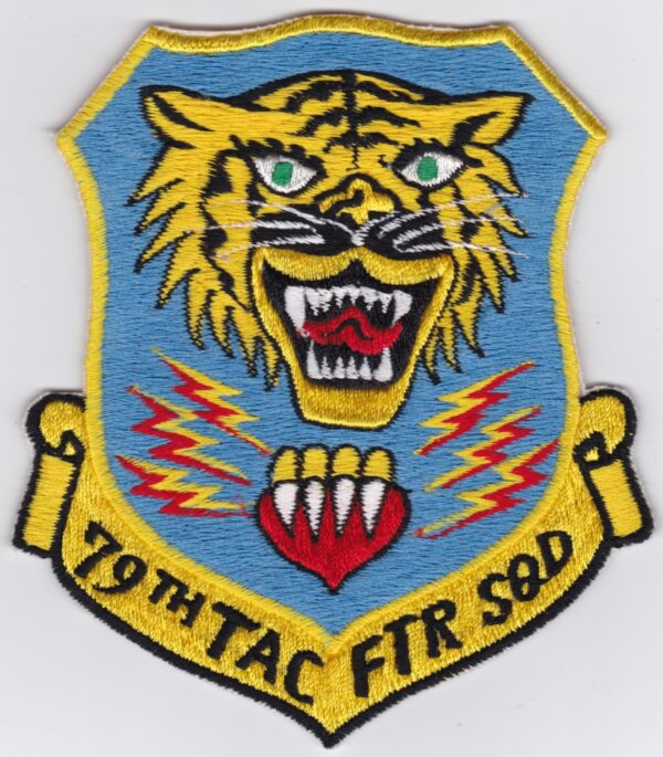 79th Tactical Fighter Squadron patch.