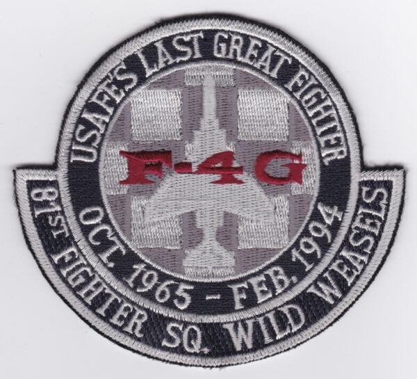 Usa's last great fighter patch.