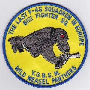 The last f-4 squadron in europe patch.