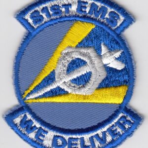 A patch with the words st ems we deliver.