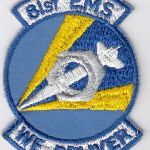 A patch with the words bst ems we deliver.