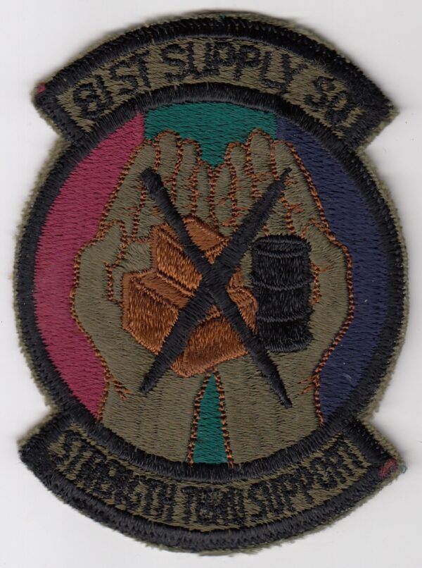 A patch with the words bst supply 30.