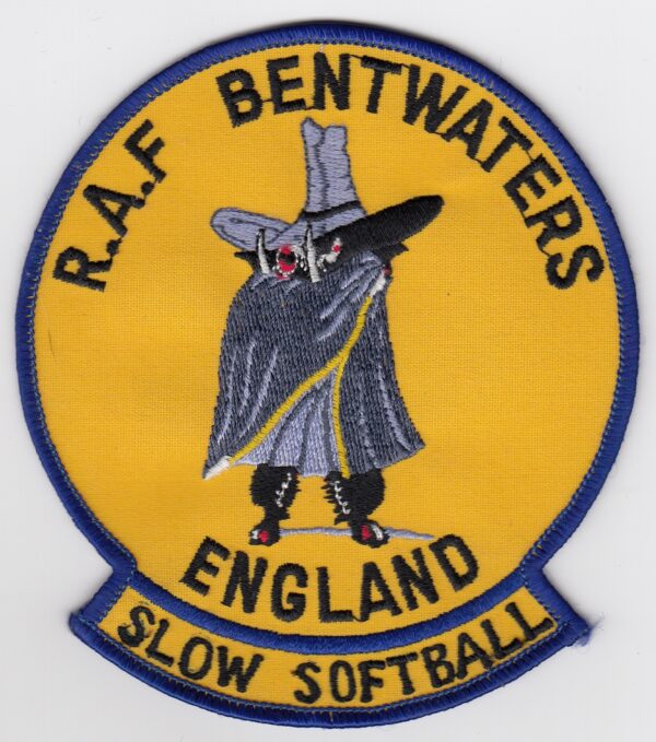 Raf bentwaters england slow softball patch.