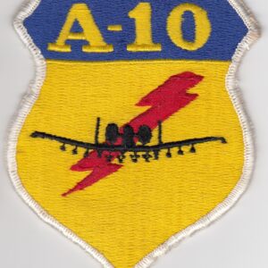 USAF 81 TFW Fighter Patch USAFE Wing A 10 Thunderbolt II