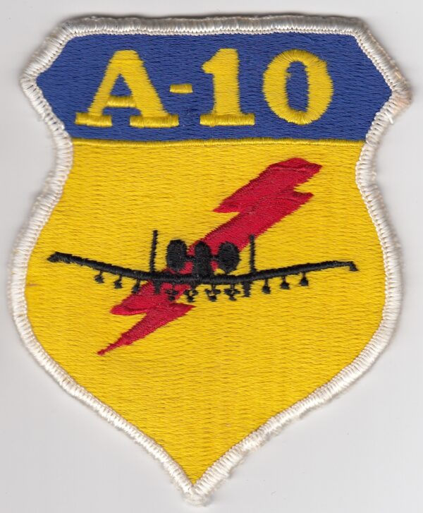 USAF 81 TFW Fighter Patch USAFE Wing A 10 Thunderbolt II