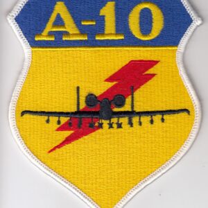 USAF 81 TFW Fighter Patch USAFE Wing A10 Thunderbolt II