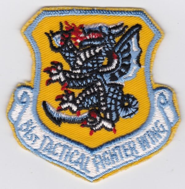 USAF 81 TFW Fighter Patch USAFE Wing A 10 Thunderbolt