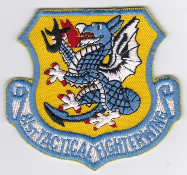 USAF 81 TFW Fighter Patch USAFE Wing A 10 Thunderbolt