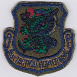 USAF 81 TFW Fighter Patch USAFE Wing A 10 Thunderbolt