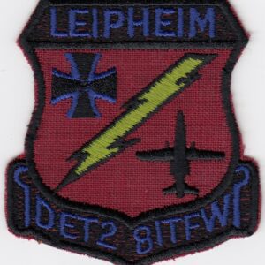 A patch with the word lephim on it.