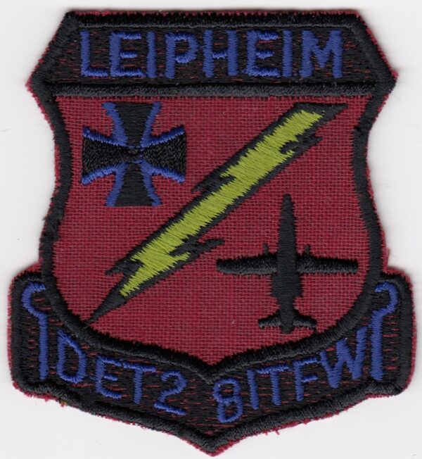 A patch with the word lephim on it.