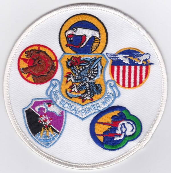 USAF 81 TFW Wing Patch USAFE Tactical Fighter A 10 Gaggle