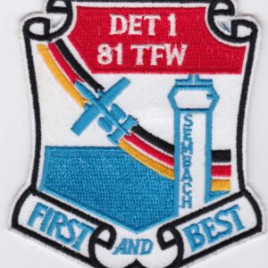 Det 1 81st fww first and best patch.