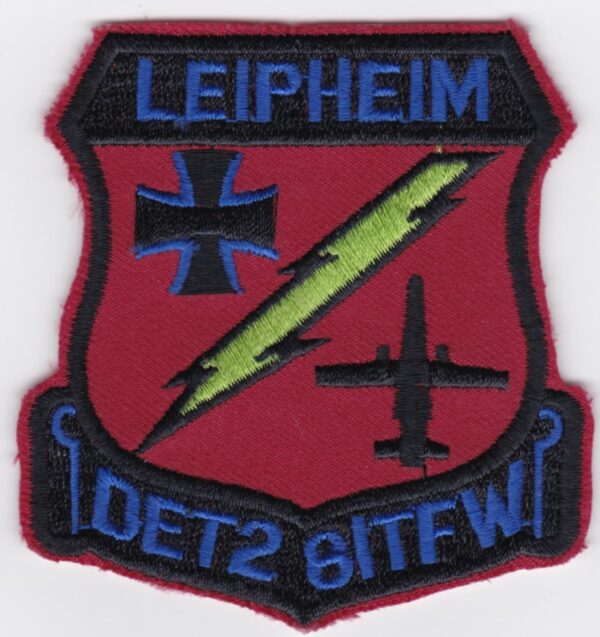 A patch with the word lephim on it.