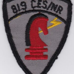 A patch with the word big csnr on it.