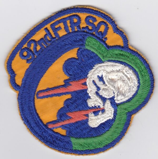 USAF 92 TFS Squadron Patch USAFE Tactical Fighter F 4 Nuclear Attack