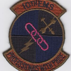 USAF 10 EMS Wing Patch USAFE TRW EMS Squadron Phantom