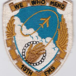 USAF 10 FMS Wing Patch USAFE TRW Field Maintenance Squadron