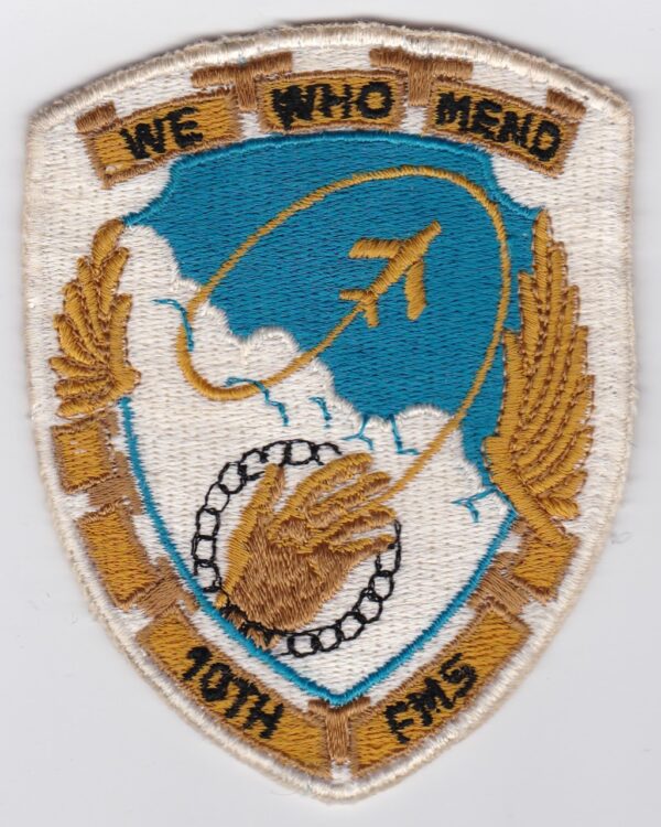 USAF 10 FMS Wing Patch USAFE TRW Field Maintenance Squadron