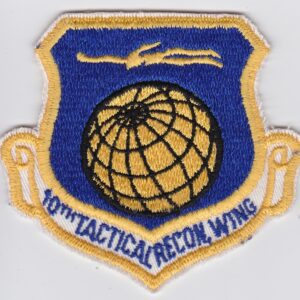 A patch with the words tactical reconnaissance squadron on it.