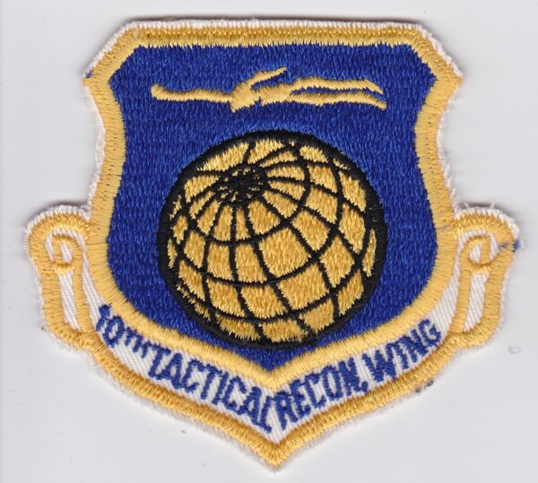 A patch with the words tactical reconnaissance squadron on it.