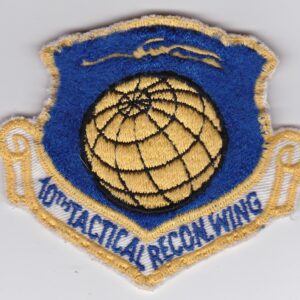 USAF 10 Reconnaissance Wing Patch USAFE TRW