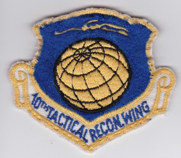 USAF 10 Reconnaissance Wing Patch USAFE TRW