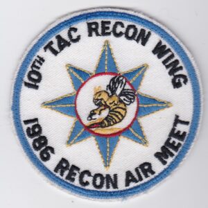 A patch with the words tac recon wing.