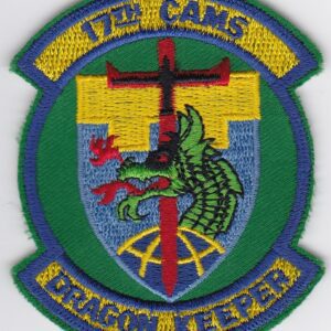 A patch with the dragon ii tepper on it.