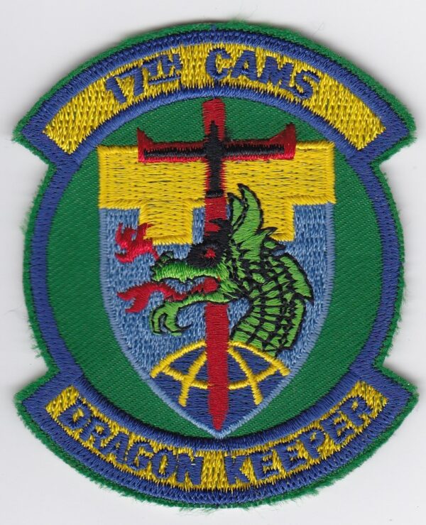 A patch with the dragon ii tepper on it.