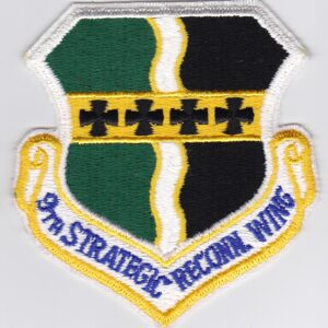 9th strategic reconnaissance wing patch.