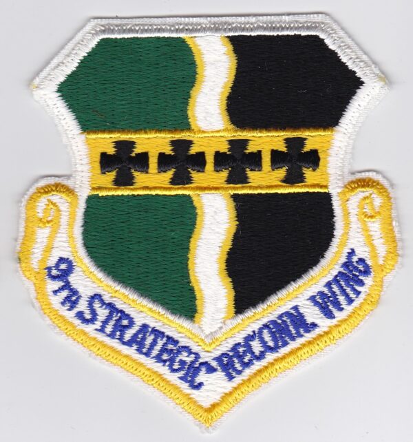 9th strategic reconnaissance wing patch.