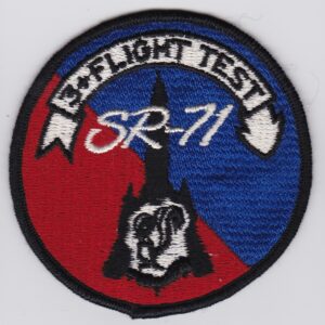 Sr-71 flight test patch.