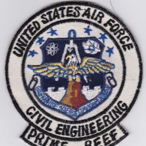 United states air force civil engineering prime beef patch.