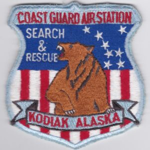 Coast guard air station rescue and search patch.