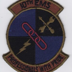 10th USAF Patch Recon ta USAFE b 10 TRW Tactical Reconnaissance Wing RF 4C Phantom m EMS Squadron c4b professionals with pk.