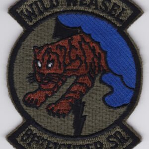 Wild weasel firefighter squadron patch.